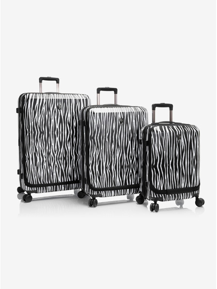 Heys 3-teiliges Reisekofferset Heys EZ Fashion S,M,L Zebra