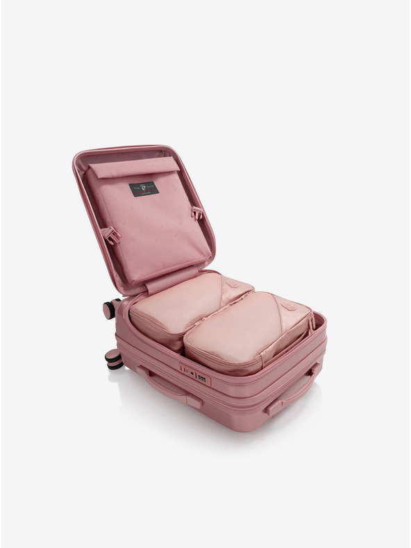 Heys 3-teiliges Reisekofferset Heys EZ Fashion S,M,L Roségold