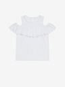 Moodo Weiß Damen Bluse Moodo