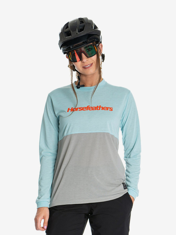 Horsefeathers Damen-Radtrikot Fury LS Pferdefedern