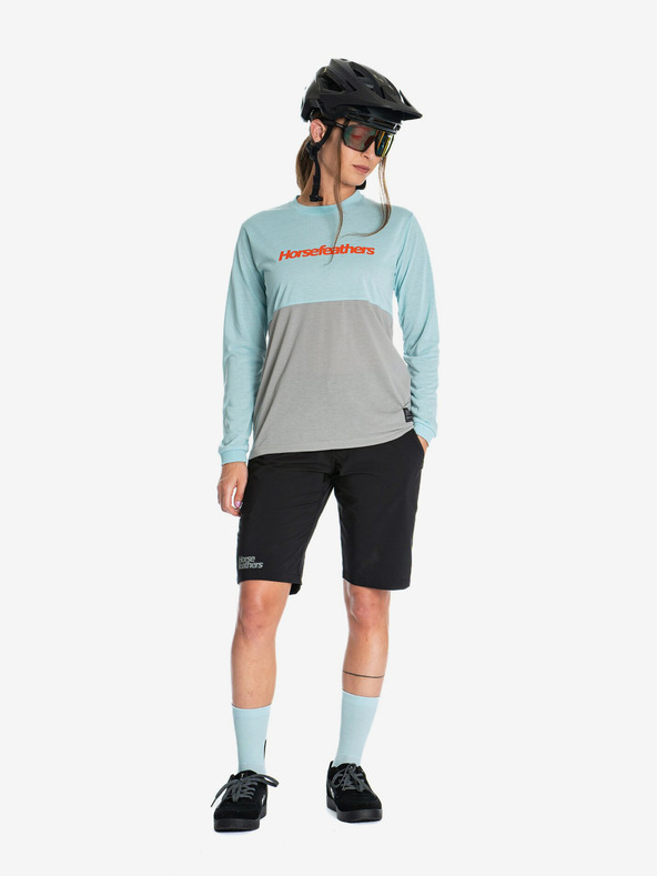 Horsefeathers Damen-Radtrikot Fury LS Pferdefedern