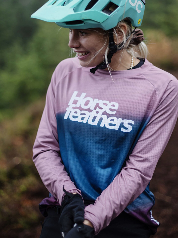 Horsefeathers Damen Bike-Trikot Quantum LS Horsefeathers