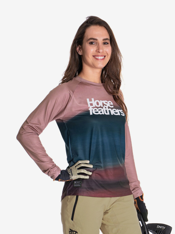 Horsefeathers Damen Bike-Trikot Quantum LS Horsefeathers