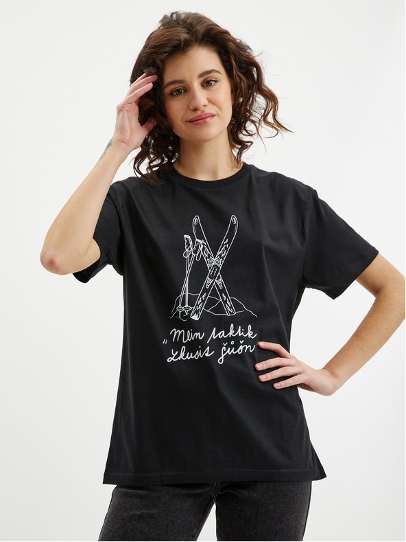 ZOOT.Original Schwarzes Damen T-Shirt Zoot Original Mein tactik