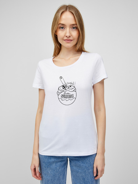 ZOOT.Original Weißes Damen Zoot Original Tinder 2 T-Shirt