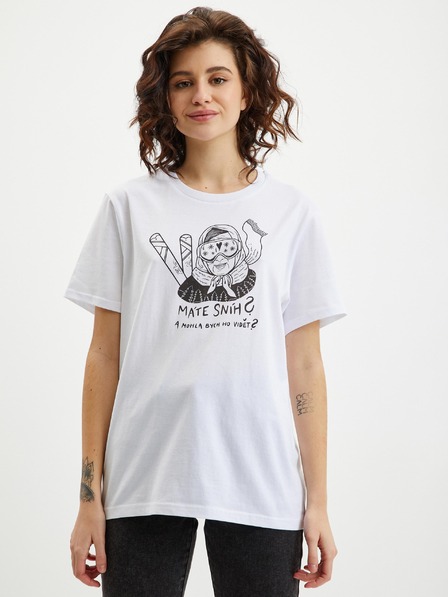 ZOOT.Original Weißes Frauen-T-Shirt Zoot Original T-Shirt You've Got Snow