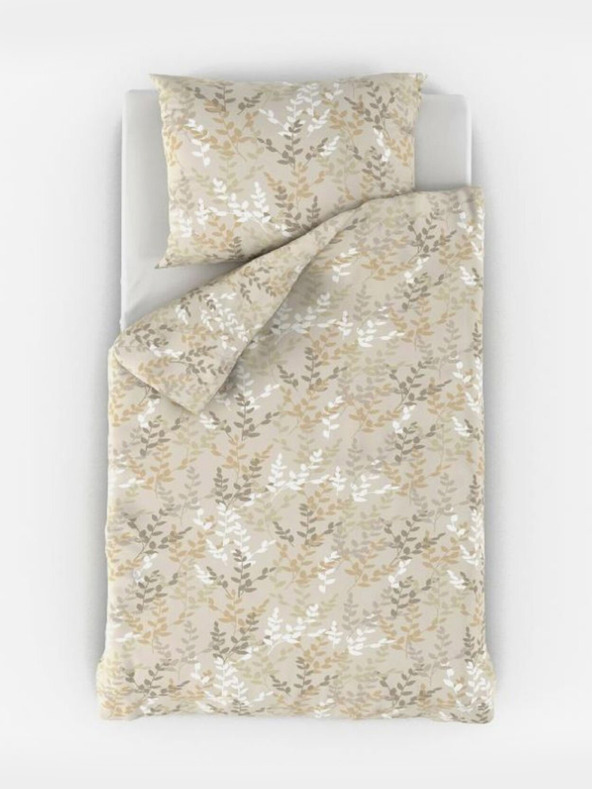 Kvalitex NORDIC COLLECTION verlängerte Baumwollbettwäsche 140x220, 70x90cm ASTRID