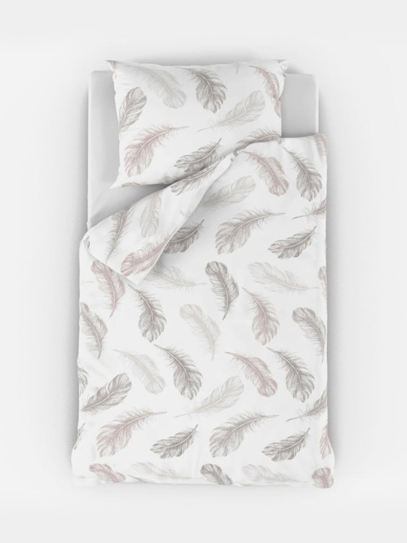 Kvalitex Baumwollbettwäsche für Kinderbetten Shelby weiß