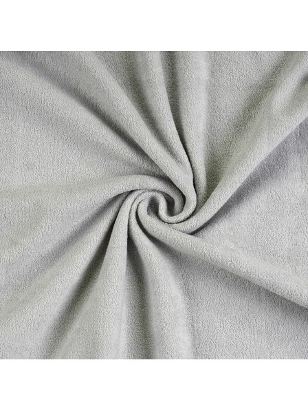 Kvalitex Frottee-Spannbettlaken Einzelbett 90x200cm hellgrau Kvalitex