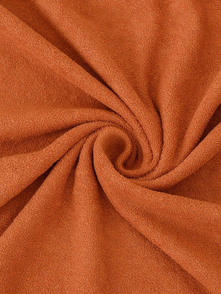 Kvalitex Frottee-Spannbettlaken Doppelbett 180x200cm braun Kvalitex