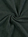 Kvalitex Frottee-Spannbettlaken 220x200cm schwarz Kvalitex