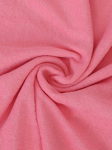 Kvalitex Frottee Einzelbettlaken 90x200cm rosa Kvalitex