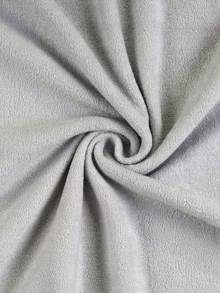 Kvalitex Frottee Einzelbettlaken 220x200cm hellgrau Kvalitex