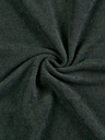 Kvalitex Frottee-Spannbettlaken Einzelbett 90x200cm schwarz Kvalitex