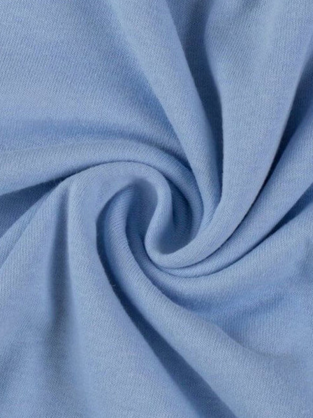 Kvalitex Jersey Doppelbetttuch 200x200cm hellblau