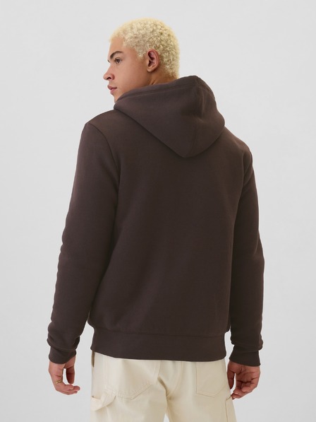GAP Sherpa-Sweatshirt mit Logo GAP