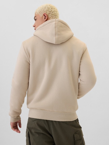 GAP Sherpa-Sweatshirt mit Logo GAP
