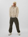 GAP Sherpa-Sweatshirt mit Logo GAP
