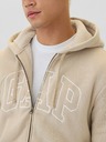 GAP Sherpa-Sweatshirt mit Logo GAP