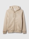 GAP Sherpa-Sweatshirt mit Logo GAP