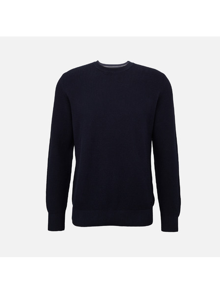 Geox Dunkelblauer Herrenpullover Geox Knit