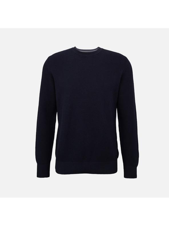 Geox Dunkelblauer Herrenpullover Geox Knit