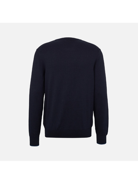 Geox Dunkelblauer Herrenpullover Geox Knit