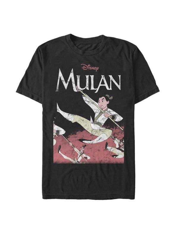 ZOOT.Fan Schwarzes Herren Disney Mulan Frame T-Shirt