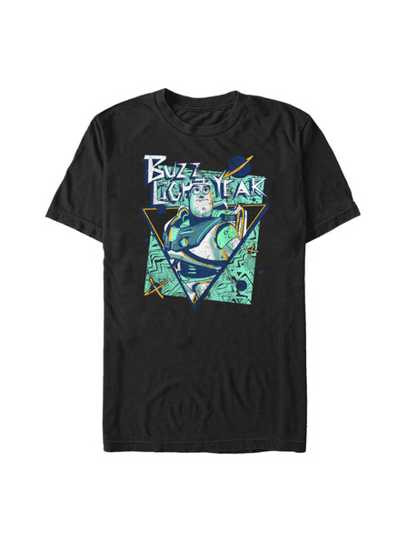 ZOOT.Fan Schwarzes Herren-T-Shirt Pixar RETRO