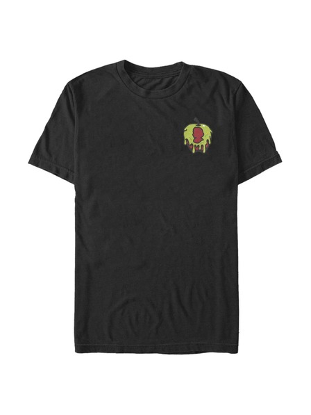 ZOOT.Fan Schwarzes Herren Disney Profil Apfel T-Shirt