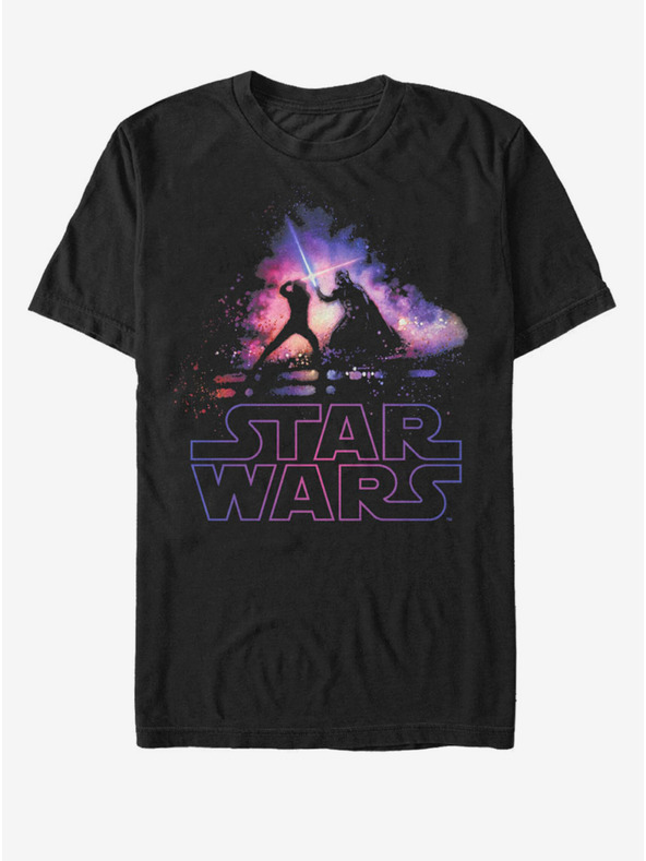 ZOOT.Fan Schwarzes Herren Star Wars Crossing Sabers T-Shirt
