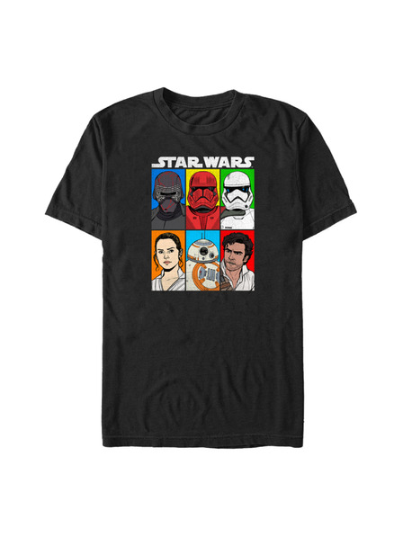 ZOOT.Fan Schwarzes Herren Star Wars Freund oder Feind T-Shirt