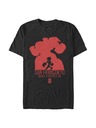 ZOOT.Fan Schwarzes Herren Disney Silhouette Baymax T-Shirt