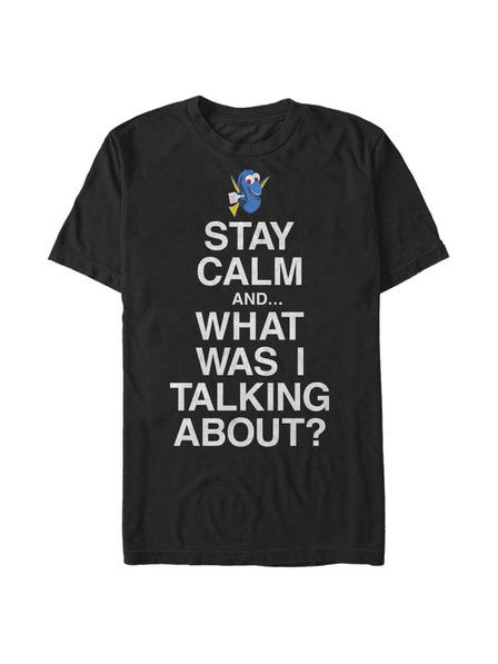 ZOOT.Fan Schwarzes Herren Pixar Lost In Conversation T-Shirt