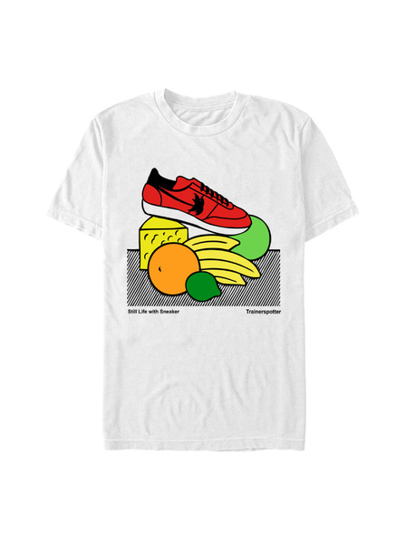 ZOOT.Fan Weißes Trainer Spotter Stillleben Heather-T-Shirt