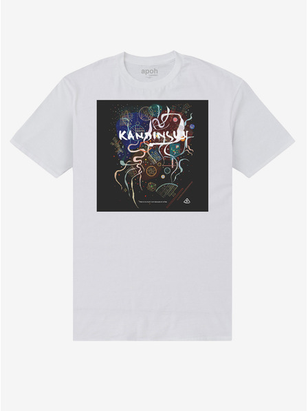ZOOT.Fan Weißes T-Shirt apoh London apoh Kandinsky Kunst ist frei