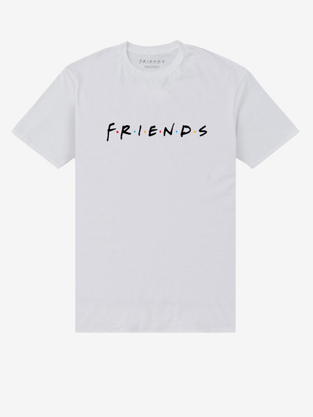 ZOOT.Fan Weißes T-shirt Freunde Freunde Logo