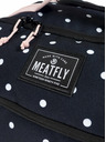 Meatfly Meatfly Koffer Contin White Dot / Powder Pink | Schwarz | Volumen 100 L