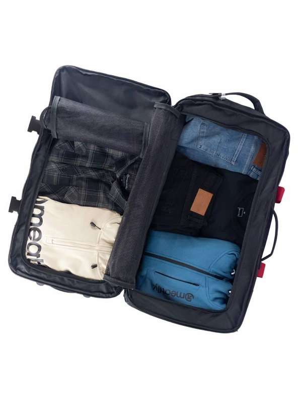 Meatfly Meatfly Koffer Contin Morph Black | Schwarz | Volumen 100 L