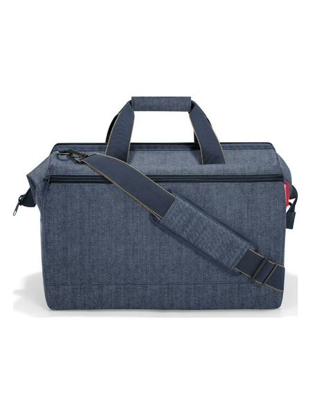 Reisenthel Reisenthel Allrounder L Pocket Herringbone Dunkelblau Reisetasche