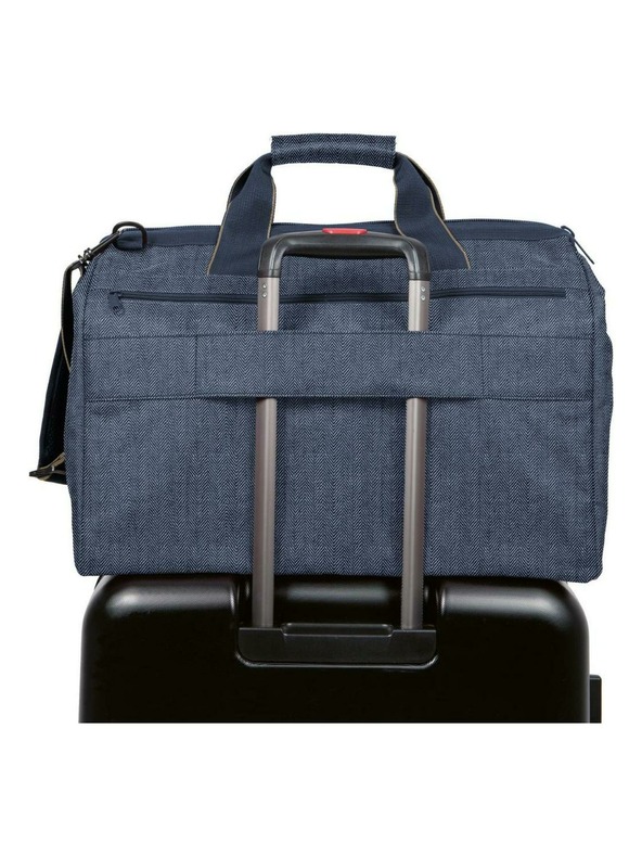 Reisenthel Reisenthel Allrounder L Pocket Herringbone Dunkelblau Reisetasche