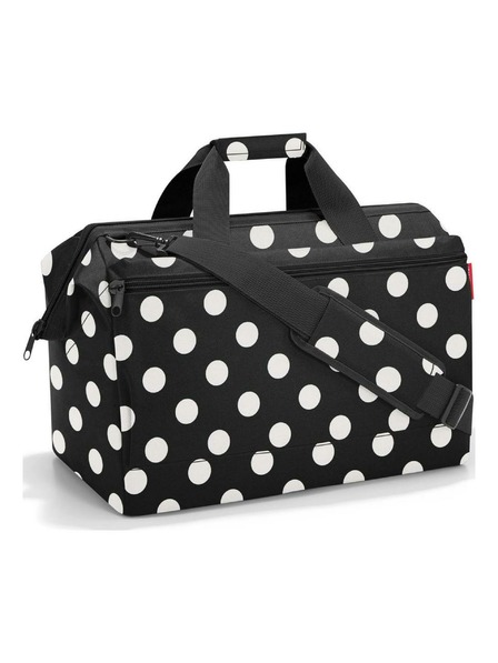 Reisenthel Reisenthel Allrounder L Pocket Dots Reisetasche Weiß