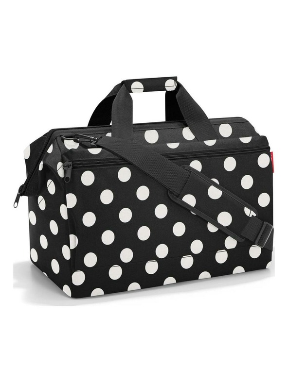 Reisenthel Reisenthel Allrounder L Pocket Dots Reisetasche Weiß