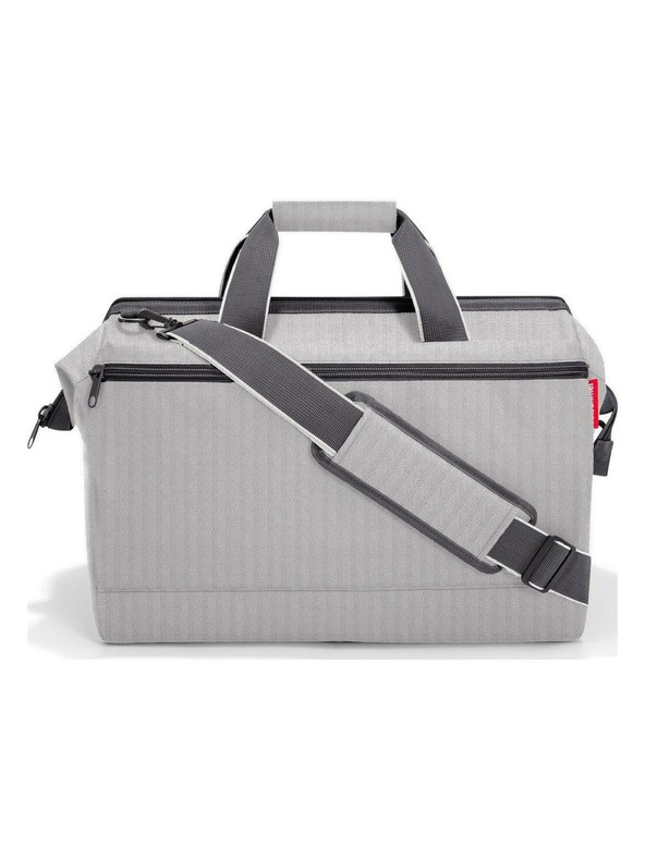 Reisenthel Reisetasche Reisenthel Allrounder L Pocket Herringbone Grau