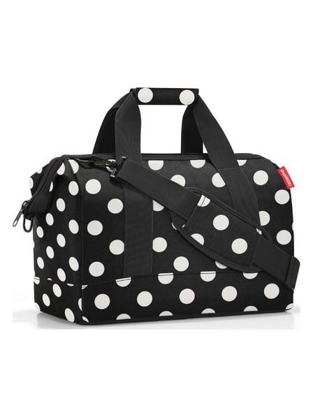 Reisenthel Reisetasche Reisenthel Allrounder M Dots Weiß