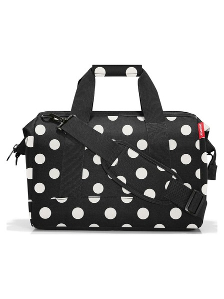 Reisenthel Reisetasche Reisenthel Allrounder M Dots Weiß