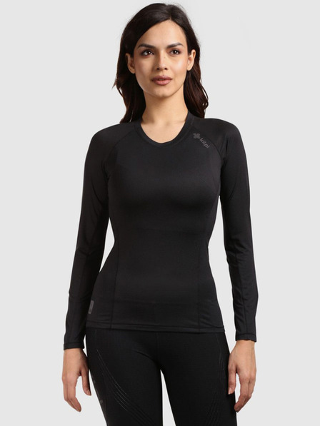 Kilpi Damen Funktions-Langarm-T-Shirt Kilpi SPOLETO-W Schwarz