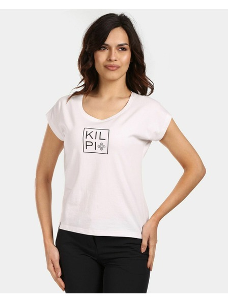 Kilpi Baumwoll-T-Shirt für Damen Kilpi ROANE-W Weiß