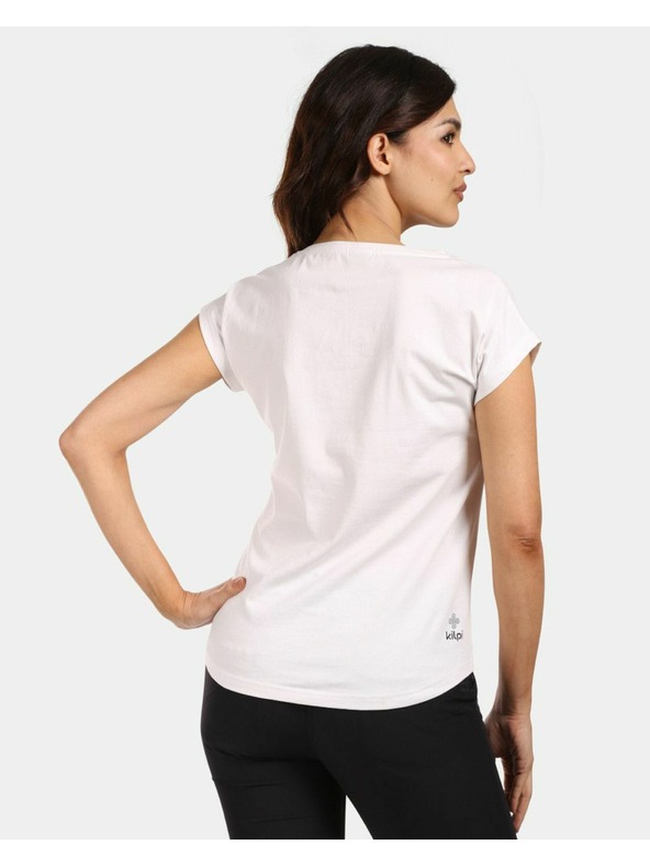 Kilpi Baumwoll-T-Shirt für Damen Kilpi ROANE-W Weiß