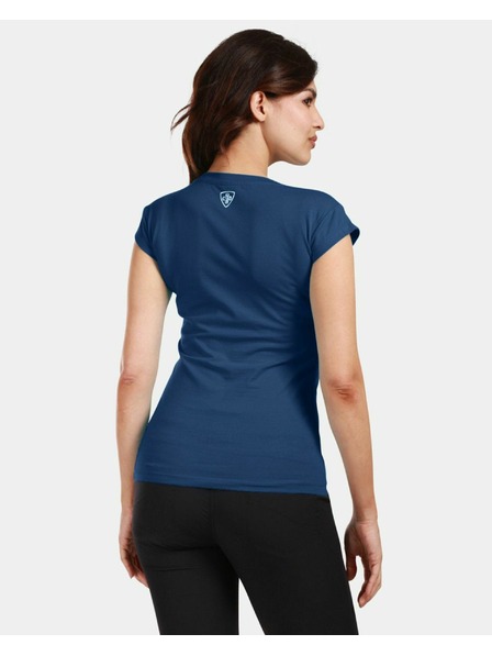 Kilpi Damen Baumwoll-T-Shirt Kilpi PROMO-W Blau